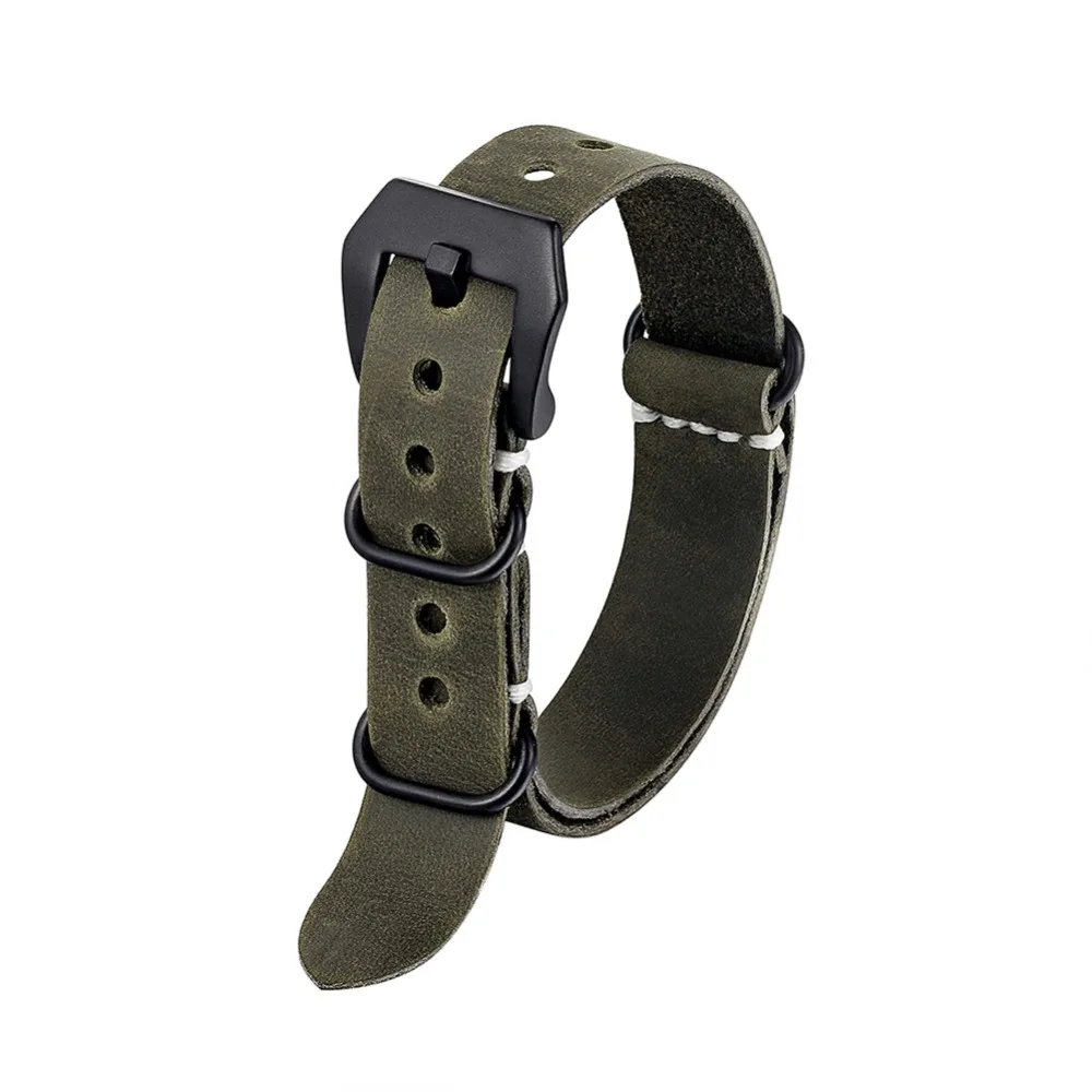 Original KZfashion  Leather strap for 18mm 20mm 22mm 24mm 26mm wide strap Accessories Fashion leather strap