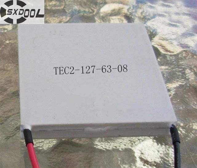 SXDOOL охлаждения TEC2-15806 2-ступенчатый многоступенчатый 6A 13,3 V 41 Вт 40*40*7,8 мм термоэлектрический модуль для охлаждения Пельтье пластины по индивидуальному заказу