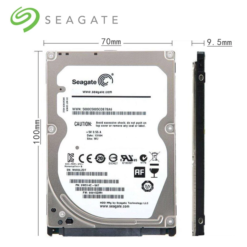 Seagate Brand 2.5" 500gb Sata2-sata3 Pc Internal Hdd Hard Disk Drive 8mb/32mb 5400rpm-7200rpm 1.5gb/s Disco Duro - Hard Disk Drive AliExpress