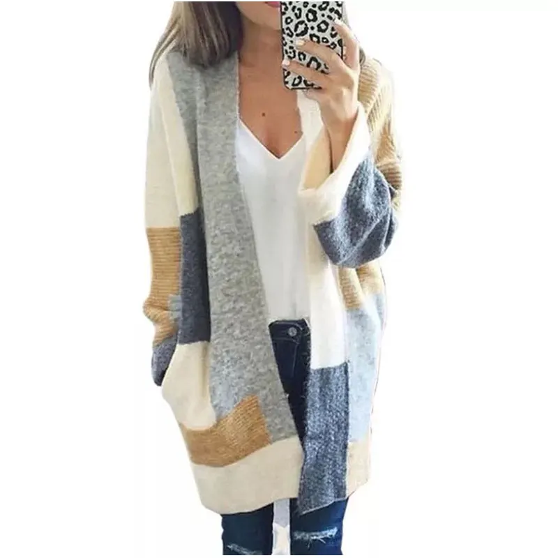 women sweater winter long cardigans casual sweater women clothes loose knitting sweater winter 2018 women clothes
