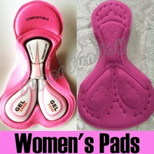 Женские гелевые подушечки для велоспорта, Женская Спортивная одежда для езды на велосипеде, базовая Подушечка для езды на велосипеде, нижнее белье для девушек, 9D гелевая подушечка, WPADS1