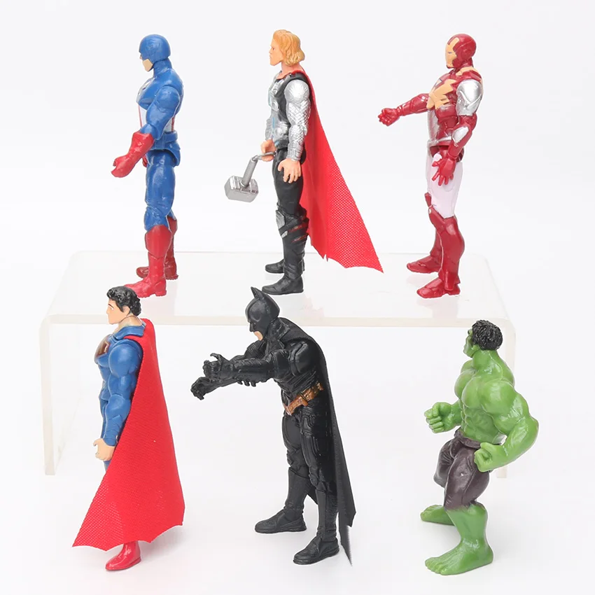 Игрушки Marvel набор коллекционных экшен фигурок супергероев из фильма Мстители —