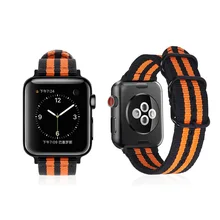 Apple Nylon Watch Band for iWatch Series 1/2/3/4 Apple Watch Band 38mm 40mm 42mm 44mm Nylon Woven Strap for iWatch