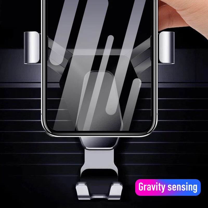 Автомобильный держатель для телефона xiaomi 9 iPhone X в автомобильном вентиляционном отверстии подставка без магнитного держателя для мобильного телефона универсальный гравитационный смартфон