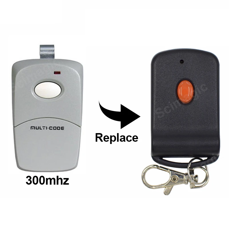 MultiCode 3089 garage door opener MultiCode 308911 Linear MCS308911 Garage Gate Remote 300mhz
