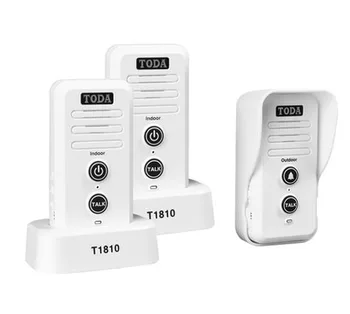 

New Arrival Reasonable Price Intercom System Audio Door Bell / Home Security Smart Wireless Audio Door Phone In Stock 1V2