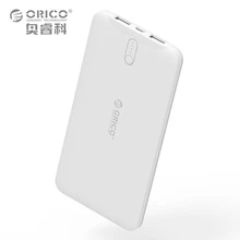 ORICO 5000 mah D’origine Puissance Banque Portable Batterie Mobile Li-Polymère Banque avec Indicateur LED pour Mobile Téléphones
