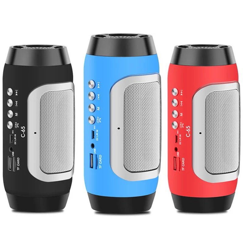 

Portable Wireless Bluetooth Speaker Wireless Stereo Soundbar TF FM Radio Music Bluetooth Speakers For Computer Phones ZT1824