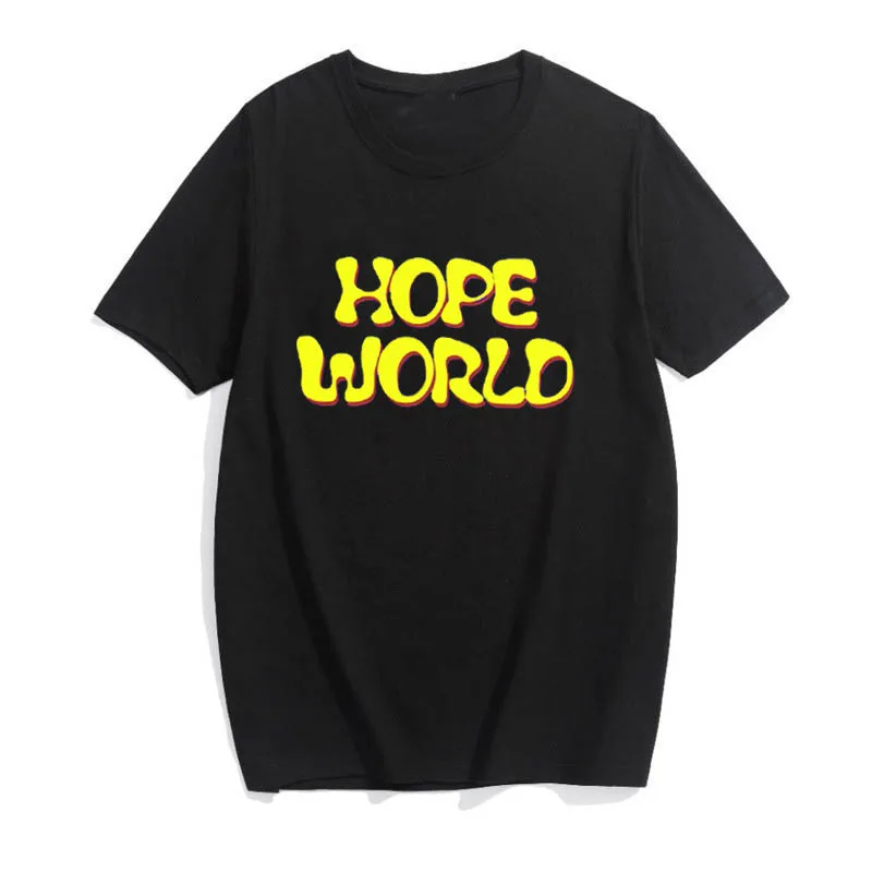 Female T-shirt harajuku gym gothic hope world clothes t shirt women tops friends vlone vintage stranger things ariana grande