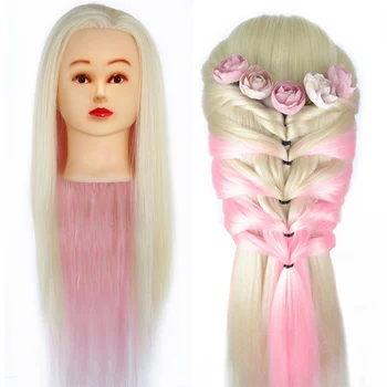 

Cosmetology Mannequin Heads Super Quality Hair Styling Hairdressing Doll Heads Model Hair Training Practice Maniquin Head