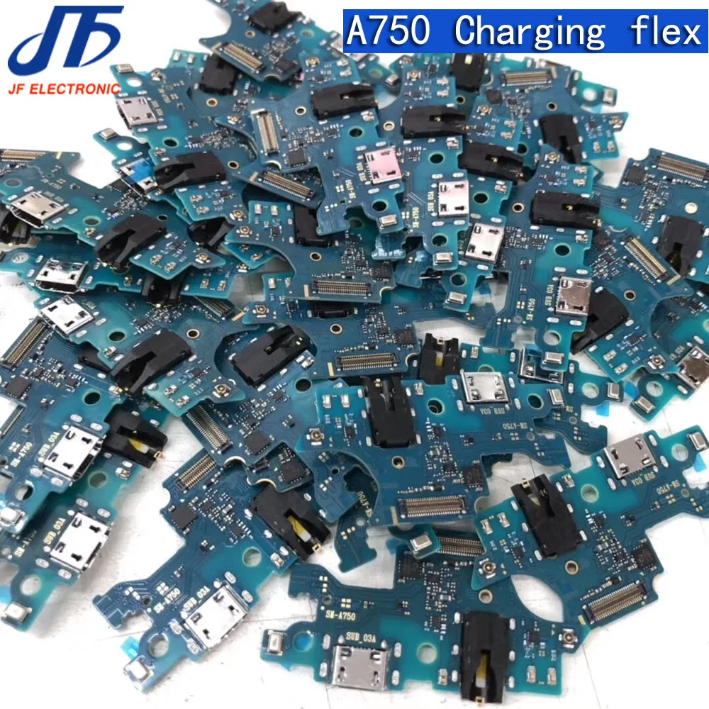 

Replacement For Samsung Galaxy A7 2018 A750 a750f Charging flex USB Charging Dock Port Flex Cable part 10pcs