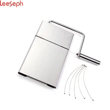 Сырорезка из нержавеющей стали проволочные маслорезы с поднос для твердого и полутвердого сыра масла колбасы 5 проводов в комплекте