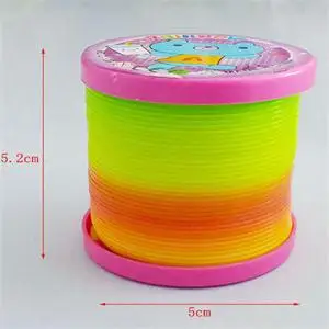New Magic Slinky Rainbow Springs Bounce Fun Toy Kid Children Toy Cute Kids Gifts High Quality