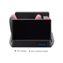 Многофункциональное зарядное устройство зарядная док-станция для хранения подставки для консольного контроллера переключателя