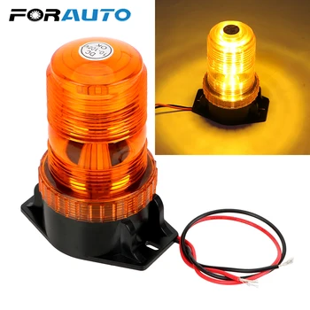 

FORAUTO LED Strobe Flashing Light Universal Truck Warning Light Flash Beacon Strobe Emergency Lamp DC 12 V Car-styling
