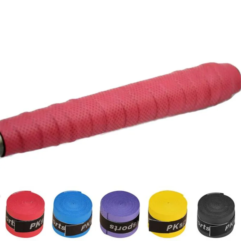 2X Sweatband эластичная противоскользящая ракетка над захватом рулон теннисная ручка ракетки для бадминтона рукоятка лента полосы спортивные аксессуары