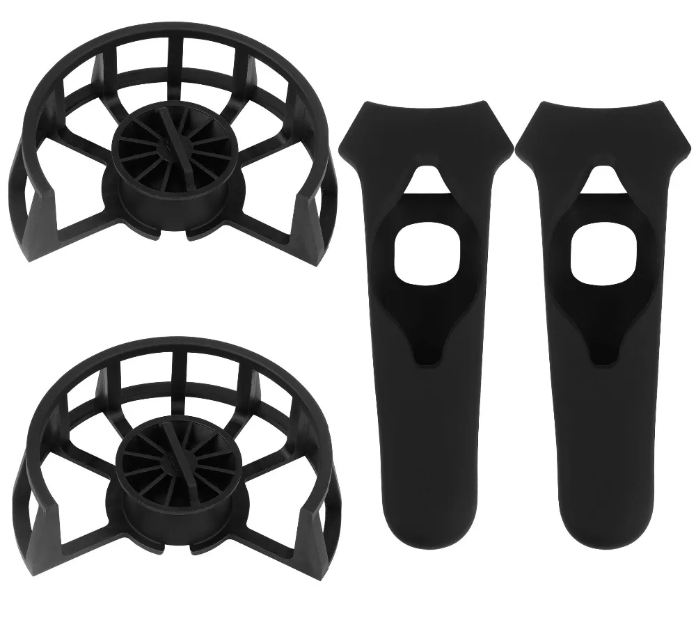 

Anti-collision Elastic Protective Cages For VR HTC VIVE / VIVE PRO Controllers VR Accessories Covers (Cages + Silicone Sleeves)