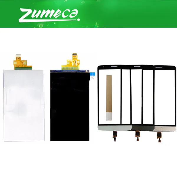 

High Quality For LG G3 Stylus D693 D690N D690 LCD Display Screen +Touch Screen Digitizer White Black Gold Color With Free Tape