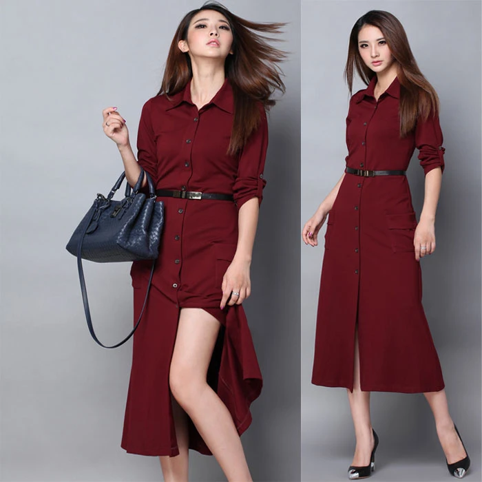 Fashion Autumn And Winter Elegant Long Sleeve Basic One Piece Dress Slim Placketing Banquet Long Design Formal Dress Full Dress Dress Ballroom Dress Formal Dressdress Wicked Aliexpress