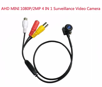 

HD Mini 4 IN 1 Camera AHD 1080P SONY IMX 323 Sensor 2.8MM Lens AHD/TVI/CVI/CVBS With microphone CCTV Surveillance Video Camera