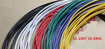 

5 M UL1007 18 AWG Cable Flexible Stranded Electronic Wire ATX Power Cable DIY Computer PCIE Wires