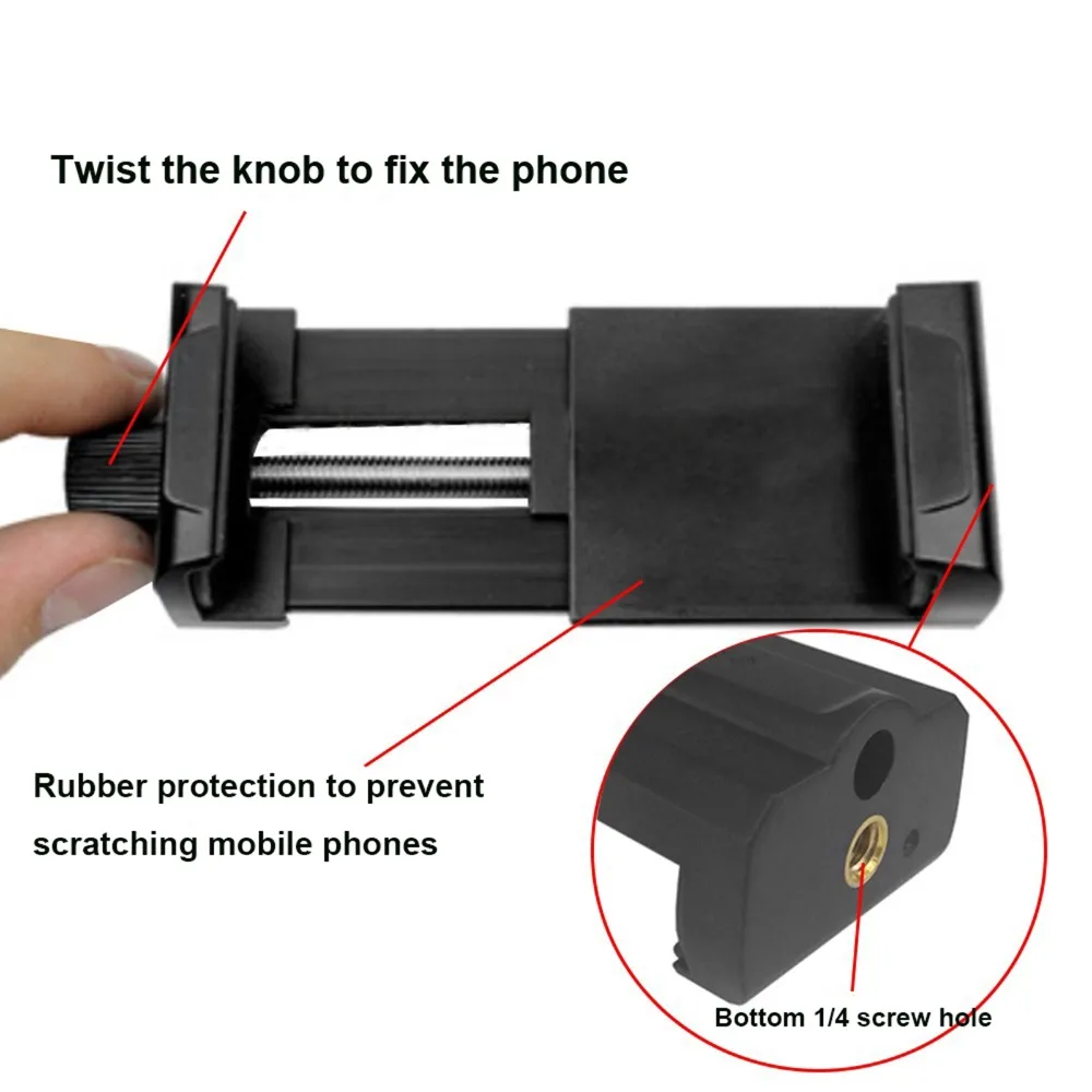Мотоцикл полный шлем подбородка монтажный зажим для всех GoPro Hero/SJCAM Камера/huawei iphone