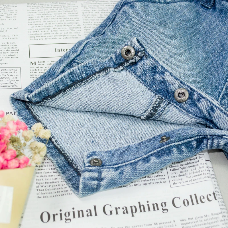 9 Baby Shorts Denim Jumpsuits Infant Toddler Kids Boys Girls Jeans Rompers
