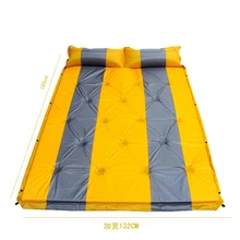 Новое поступление высокое качество 2 человек расширить влагостойкий комфортного отдыха на природе походный матрац с подушками можно сплести