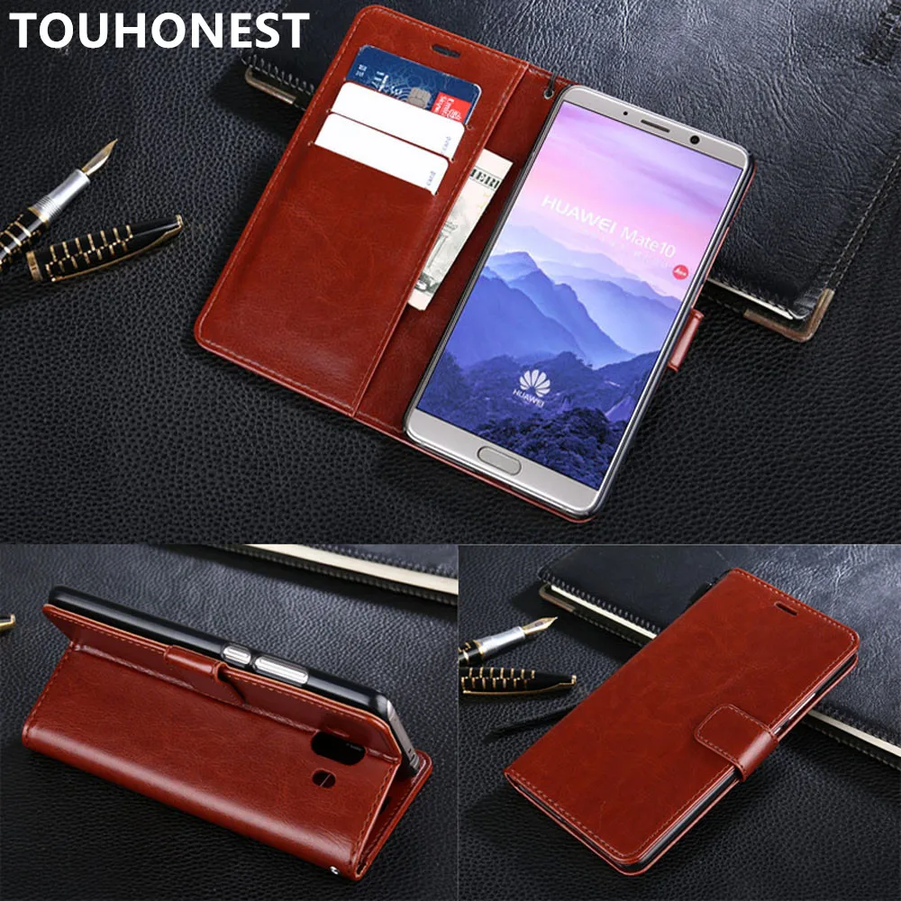 Кожаный чехол-кошелек для Huawei Nova 3i P Smart Plus Mate 10 pro 9 P10 lite P20 Honor Note | Мобильные