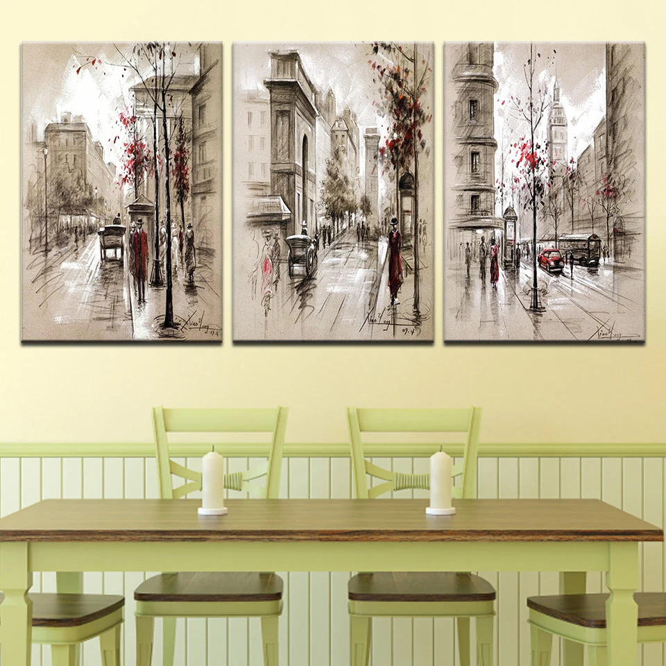 Cuadros-vintage-para-sala-British-wind-3-panel-Wall-posters-Canvas-art-painting-For-home-living (1)