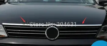 

For 2012-2014 for Volkswagen for VW Jetta MK6/Sagitar stainless steel front car hood cover Trim