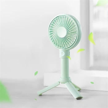 

Multi-function Mini Handheld Fan Tripod Mobile Phone Stand Vertical Portable Charging Cooling Fans Air Conditioner Cooler