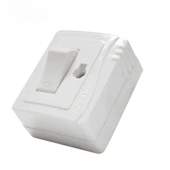 

Retro NH-008 Push Button Switch Mounted Light Switch Panel Display Flat 4A 250V Single Control