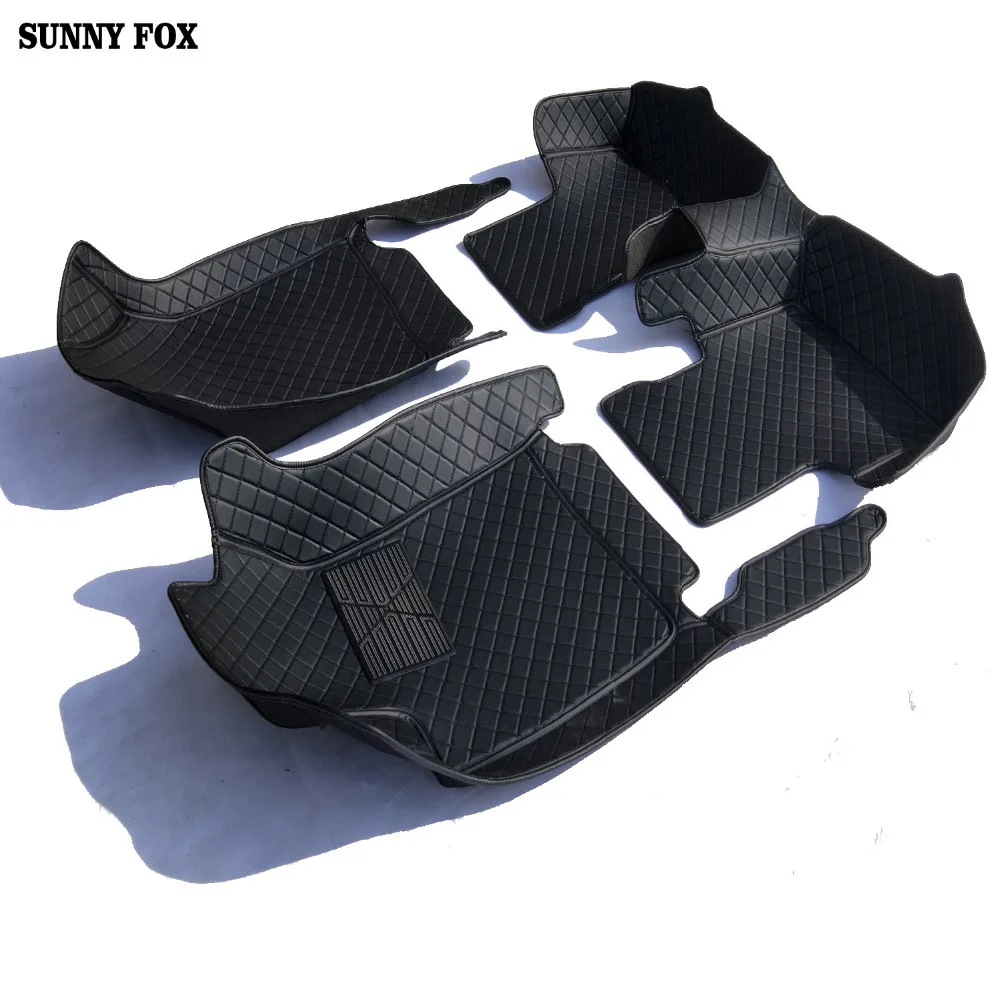 SUNNY FOX Car floor mats for Toyota Corolla 9th 10th 11th generaton 5D
