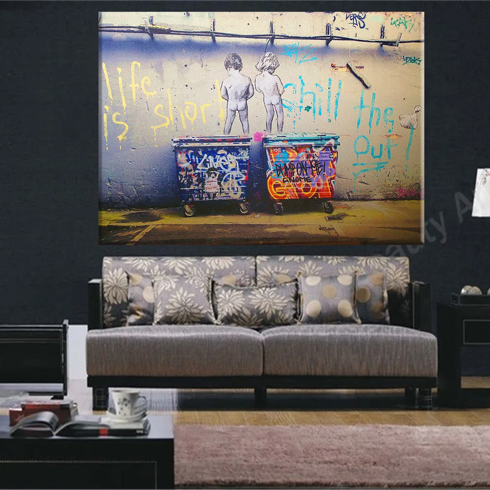 Life-is-short-BANKSY-c