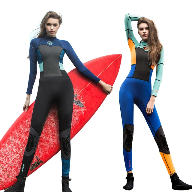 Hisea 1.5MM Neoprene Wetsuit Women One-Piece Suits Keep Warm Surf Scuba  Diving Suit Fishing Spearfishing Kitesurf Ladies WetSuit - AliExpress