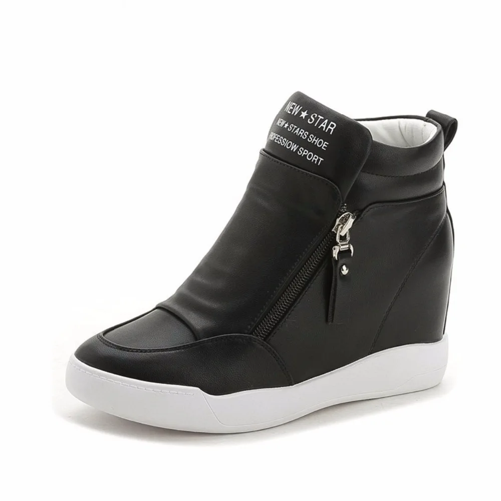 Comemore New Height Increasing Designer Running Shoes Women Wedges