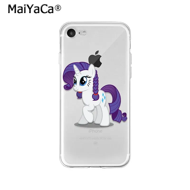 MaiYaCa My Little Pony ТПУ Мягкие аксессуары для телефонов чехол для телефона для Apple iPhone 8 7 6 6S Plus X XS MAX 5 5S SE XR мобильные телефоны