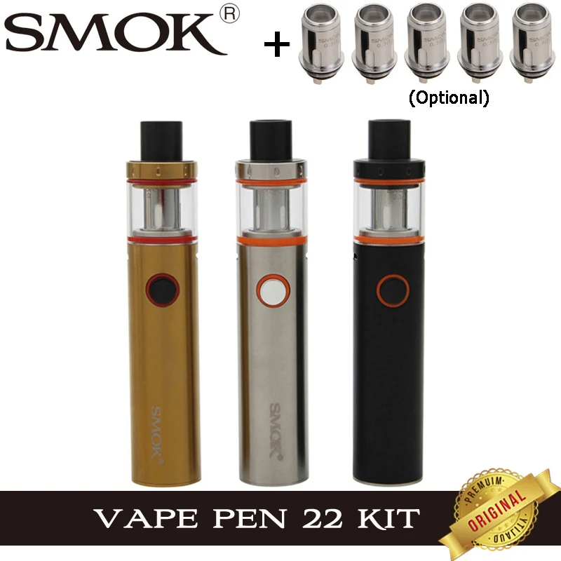Электронная сигарета Smok Vape Pen 22 Kit со встроенным аккумулятором 1650 мАч вейп