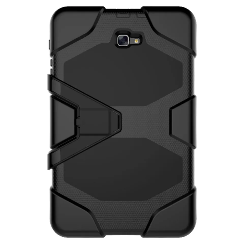 Новые Стенд Heavy Duty Гибридный Силиконовый чехол для Samsung Galaxy Tab A T580 T580N 10,1 планшет принципиально случае