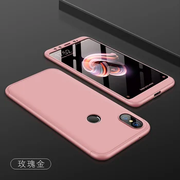 

200pcs Full Body Coverage Hybrid Armor Matte Hard PC Cover For Xiaomi Redmi 7 6 Pro 6A Note 8 Pro Go K20 S2 Y2 Shcokproof Case
