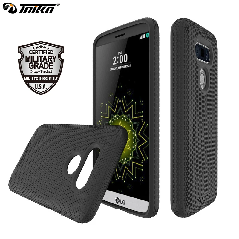 

TOIKO X Guard Dual Layer Cases for LG G5 Shockproof PC TPU Hybrid Armor Drop Protection Bumper Shell Phone Accessories Cover
