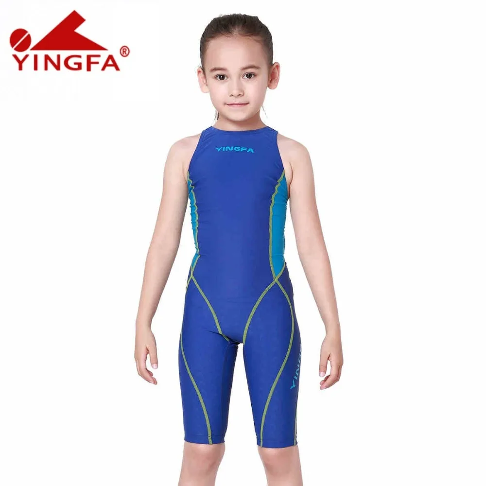 Yingfa children sharkskin swimwear kids swimming racing ...