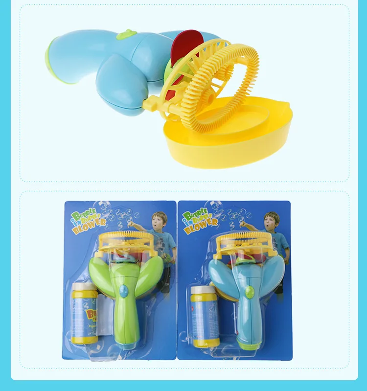 1 шт., летнее забавное устройство для мыльных пузырей, мини-вентилятор для детей, игрушки для мальчиков и девочек, разные цвета