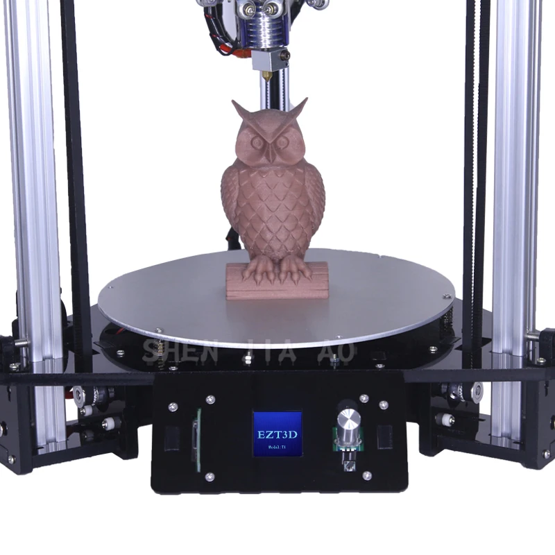 Diy 3D принтер ЖК-дисплей Экран T1 3D печатная машина 180*320 мм Металл autoLevel connection 100-240 v 1 шт