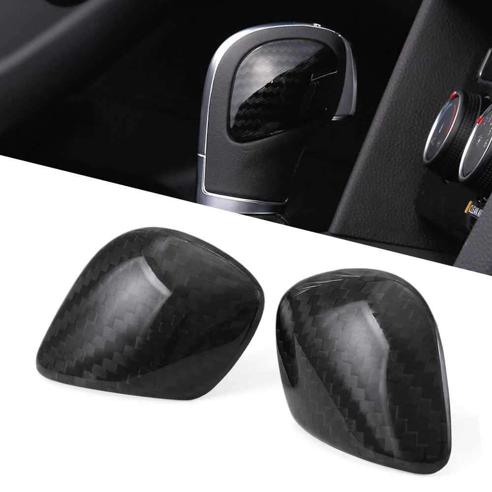 

DSG Car Gear Shift Knob Panel Cover Carbon Fiber Stickers for VW Volkswagen Jetta Polo Golf MK4 MK5 MK6 MK7 Passat B5 B6 B7 B8 R