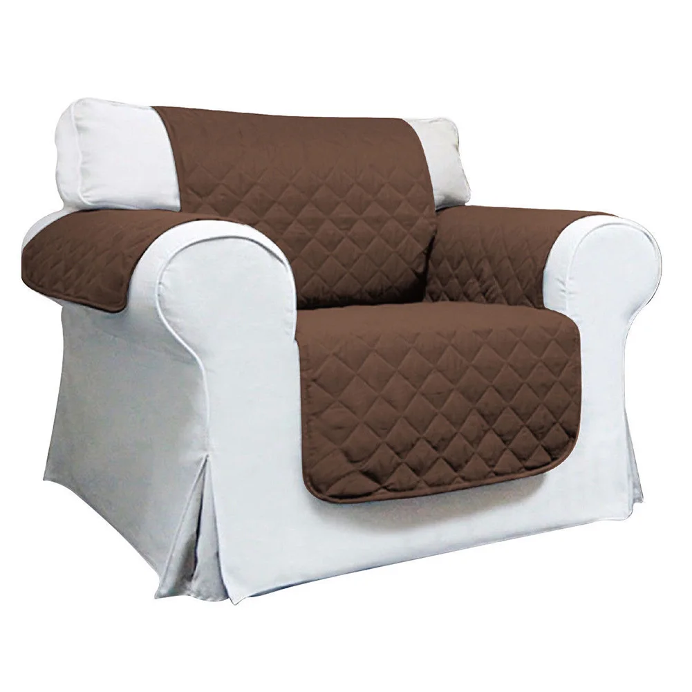 Quilted Sofa Arm Chair Settee Pet Protector Slip Cover Furniture Cushion Throws GQ999