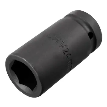 

Uxcell Hot Sale 3/4-inch Drive 24mm 30mm 6-Point Deep Impact Socket, Cr-V Steel