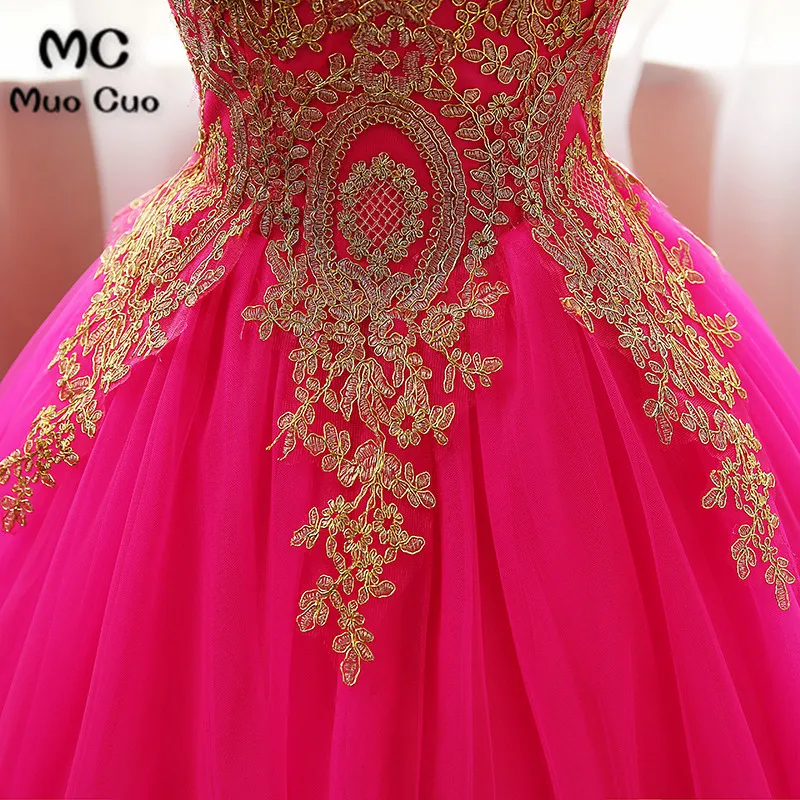 Aqua Blue Quinceanera Dresses Tulle Withh Gold Appliques Lace Sweet 16 Dresses Ball Gowns Vestidos De 15 Anos Debutante (7)