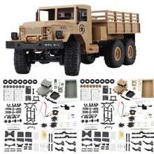 WPL B-16 B16 внедорожник RC военный грузовик WPL обновленный комплект DIY 1:16 RC автомобиль багги RC WPL монстр грузовик 6WD 6 колесный сборный Гусеничный